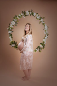 Sesión de fotos de embarazo de Diana Varela
