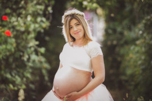Sesión de fotos de embarazada de Diana Varela