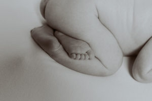 Las bonitas fotos de recién nacido de Mateo de Carballo