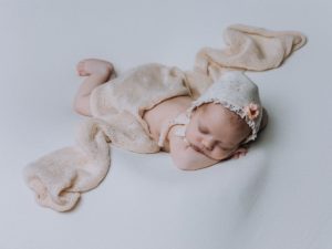 La sesión de fotos de recién nacida de Nuria de Camelle