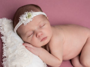 Las fotos de recién nacida de Lia de Xaviña