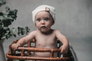 La sesión de fotos de bebé de Ian de Gijón