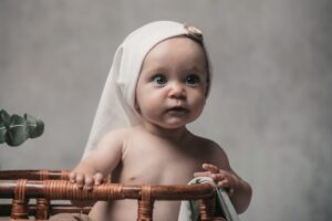 Sesión de fotos de bebé de Ian de Gijón