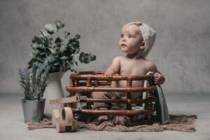 La sesión de fotos de bebé de Ian de Gijón