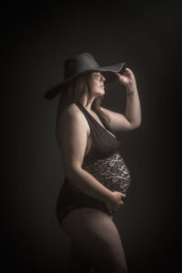 Las fotos de premamá originales de María José, una preciosa sesión de embarazo en estudio.