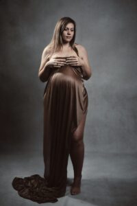 Las fotos de embarazo de mellizas de Eva de Vimianzo