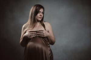 Las fotos de embarazo de mellizas de Eva de Vimianzo