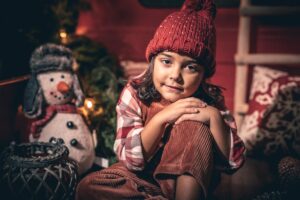 Sesiones de Navidad 2021 en Viéndote Crecer Fotografía Infantil