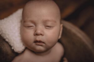 La sesión de fotos de recién nacido de Nico de Muxía