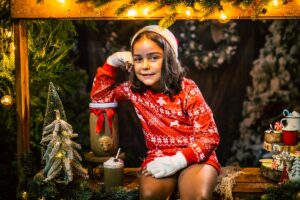 Sesiones de Navidad 2022 en Viéndote Crecer Fotografía Infantil