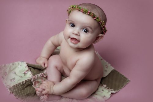 Las fotos de bebé en Camariñas de Briana por Viéndote Crecer Fotografía Infantil en la Costa da morte