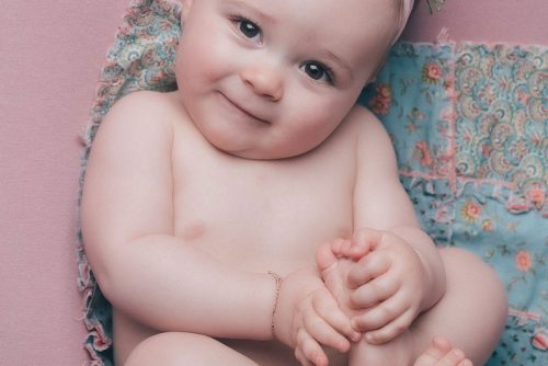 La sesión de bebé de Lara de Baio por Viéndote Crecer Fotografía Infantil en la Costa da Morte