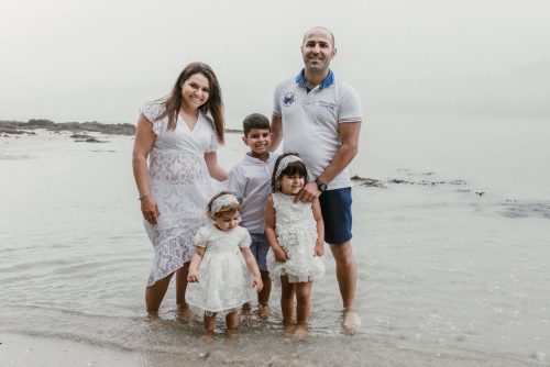 Sesión de fotos de familia por Viéndote Crecer Fotografía Infantil en la Costa da Morte