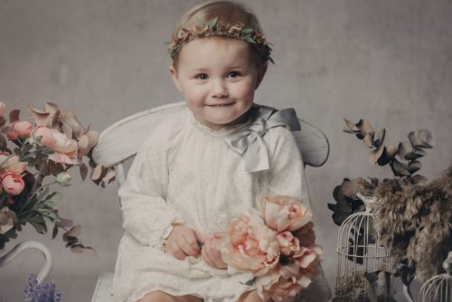 La sesión de fotos de 2 hermanitas Lía y Lola por Viéndote Crecer Fotografía Infantil en Galicia