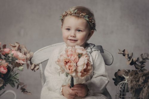 La sesión de fotos de 2 hermanitas Lía y Lola por Viéndote Crecer Fotografía Infantil en Galicia