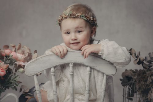 La sesión de fotos de 2 hermanitas Lía y Lola por Viéndote Crecer Fotografía Infantil en Galicia