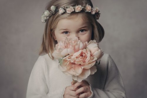 La sesión de fotos de 2 hermanitas Lía y Lola por Viéndote Crecer Fotografía Infantil en Galicia