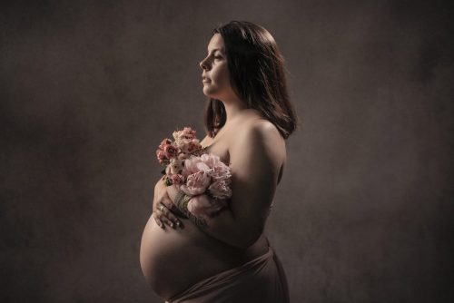 La sesión de fotos maternidad de Andrea de Muxía por Viéndote Crecer Fotografía Infantil en Galicia